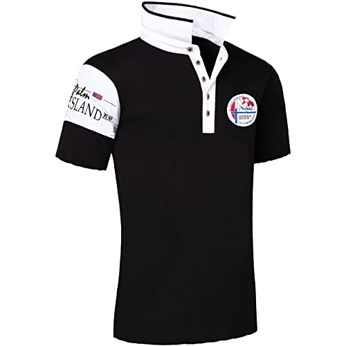 Nebulus Herren Poloshirt PAITAS, Shirt, Sweatshirt, Polo, schwarz - L von Nebulus