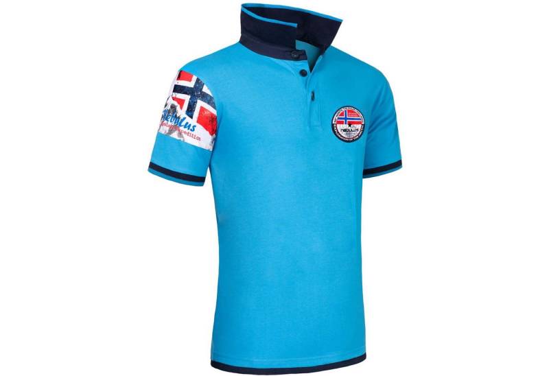 Nebulus Poloshirt PARAS, P4009 - Herren, malibu-navy, XXL von Nebulus