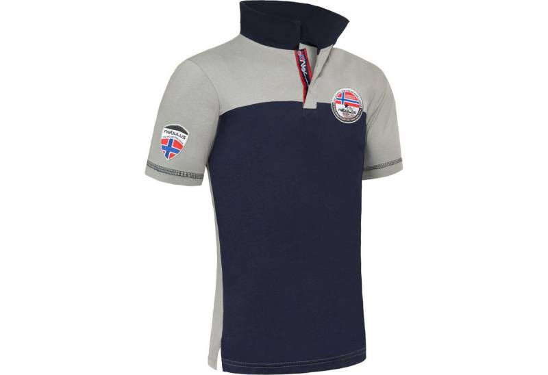 Nebulus Poloshirt PINA, P5301 - Herren, navy-grau, S von Nebulus