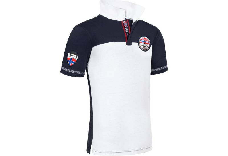 Nebulus Poloshirt PINA, P5303 - Herren, weiß-navy, XL von Nebulus