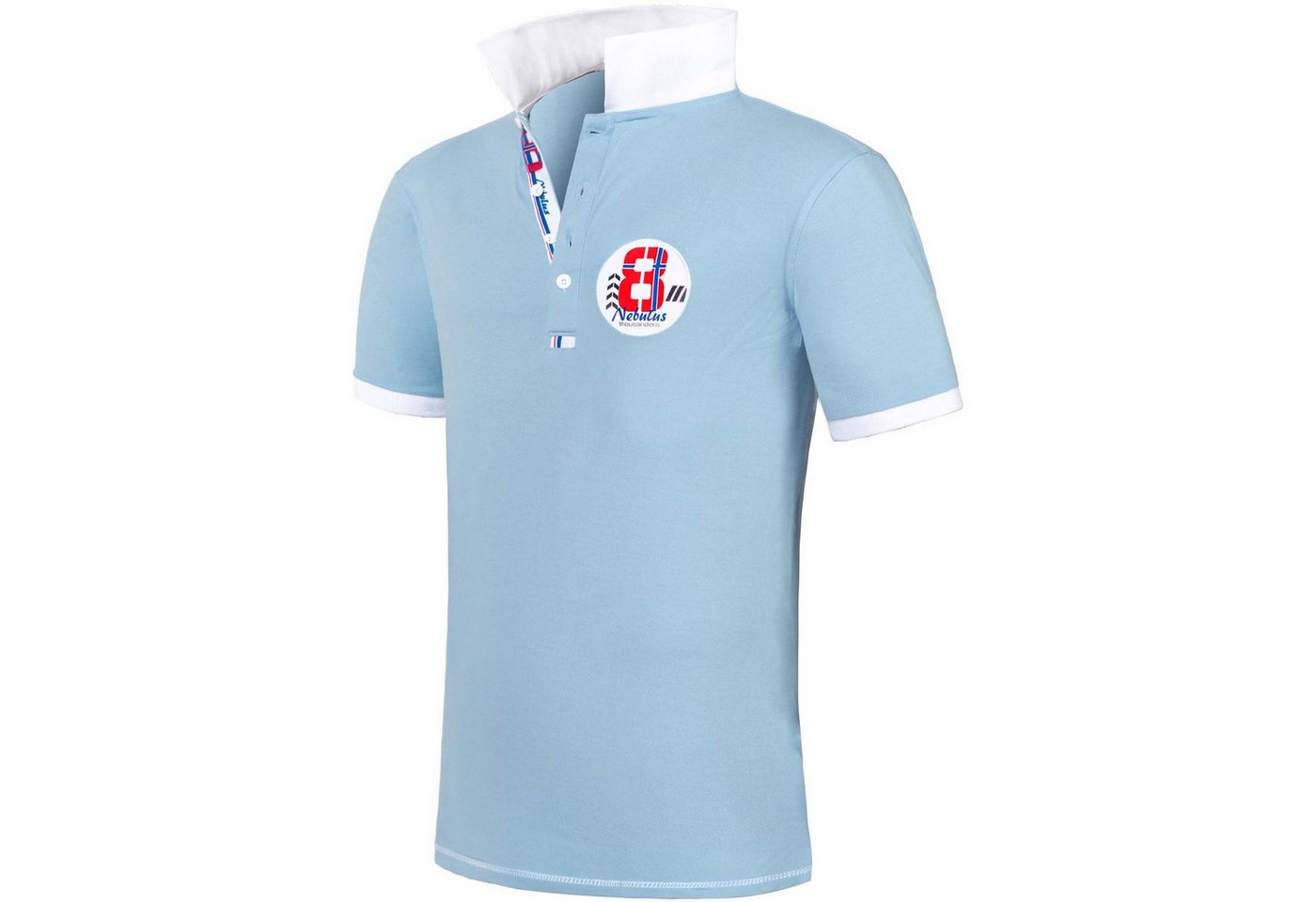 Nebulus Poloshirt SEASIDE, P1114 - Herren, hellblau, M von Nebulus