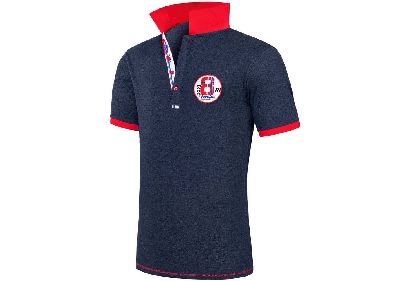 Nebulus Poloshirt SEASIDE, P1116 - Herren, navy, M von Nebulus