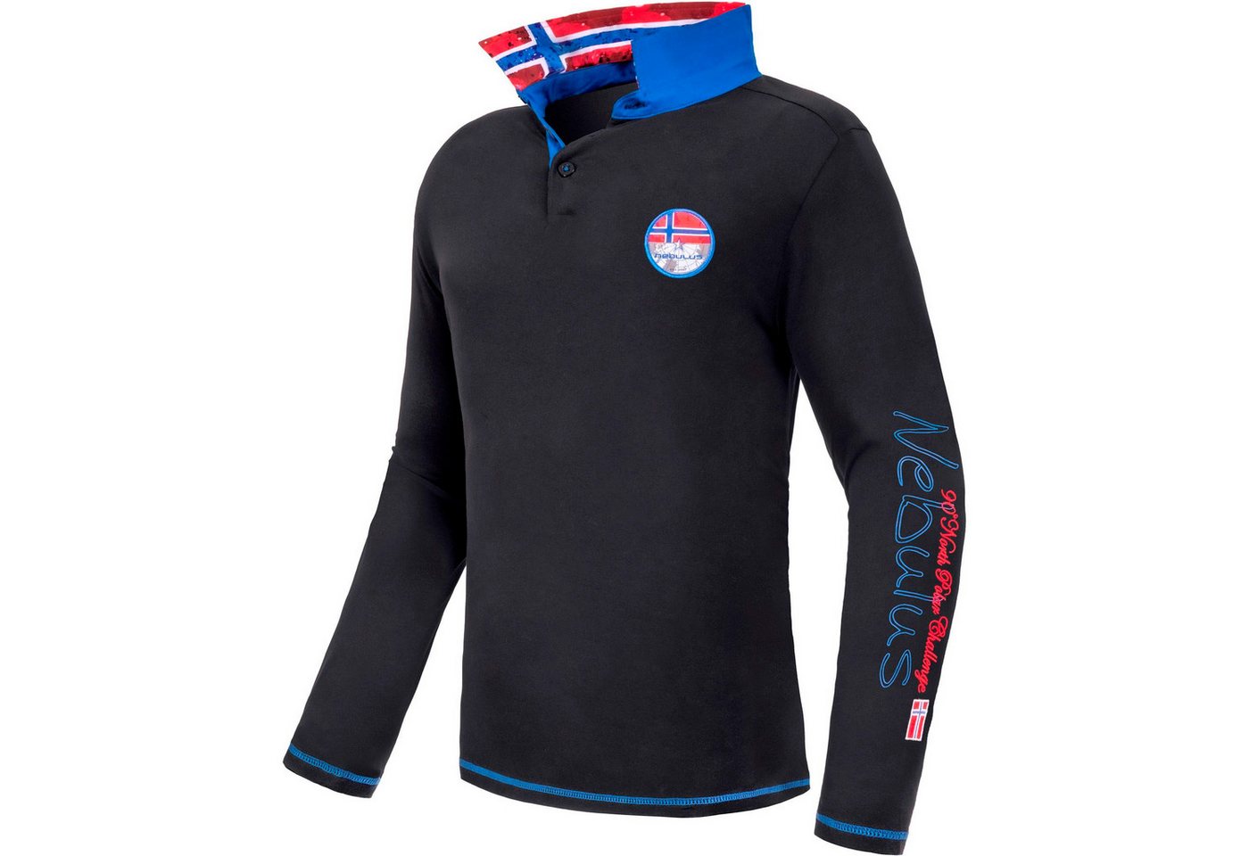 Nebulus Poloshirt SECOND, P6890 - Herren, schwarz, L von Nebulus