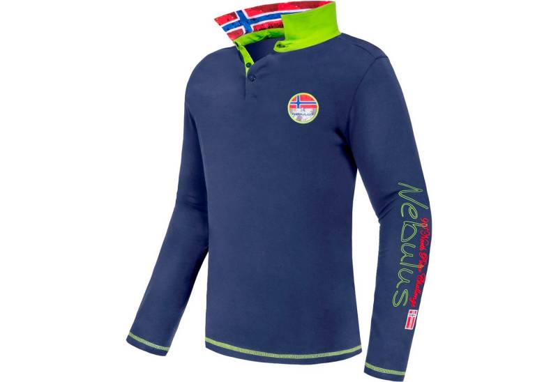 Nebulus Poloshirt SECOND, P6891 - Herren, navy, L von Nebulus