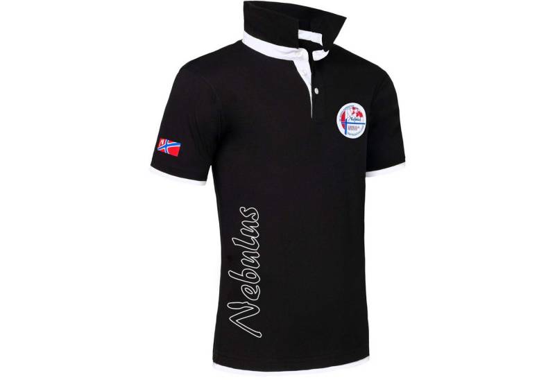 Nebulus Poloshirt SHIP, P4000 - Herren, schwarz-weiß, M von Nebulus