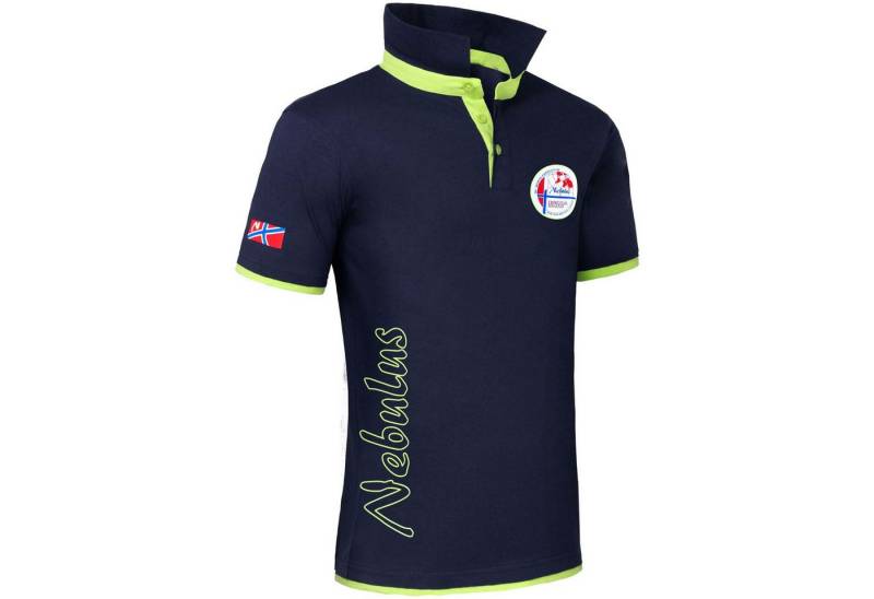 Nebulus Poloshirt SHIP, P4002 - Herren, navy-lime, XL von Nebulus