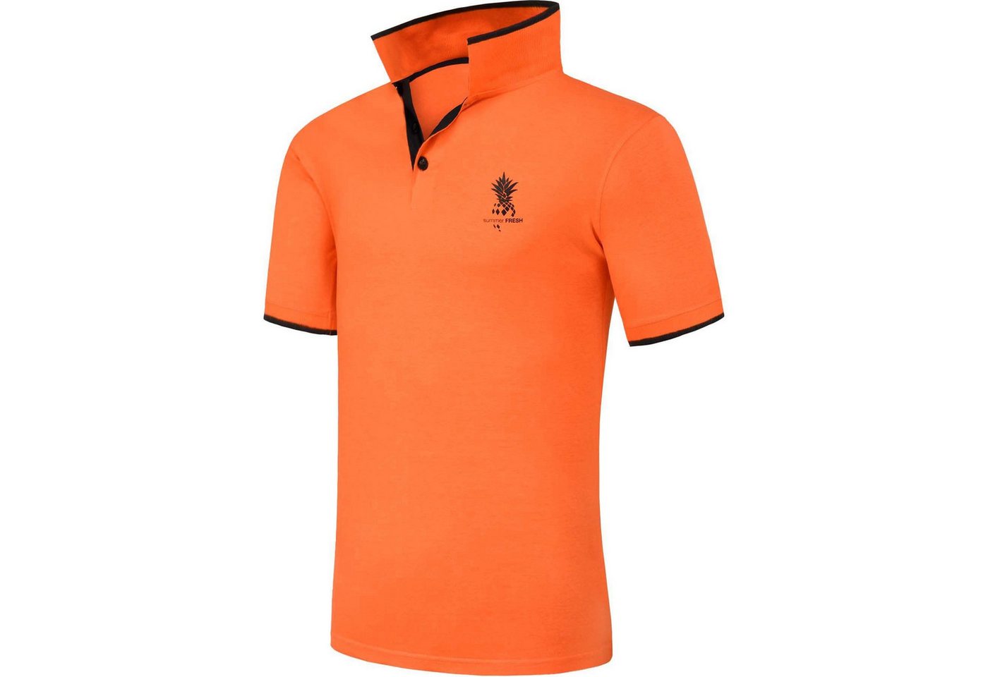 Nebulus Poloshirt SINES, F101 - Herren, orange, XXL von Nebulus