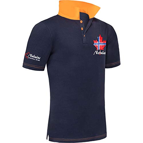 Nebulus Herren Poloshirt Sandy, Shirt, Sweatshirt, Polo, Navy - M von Nebulus