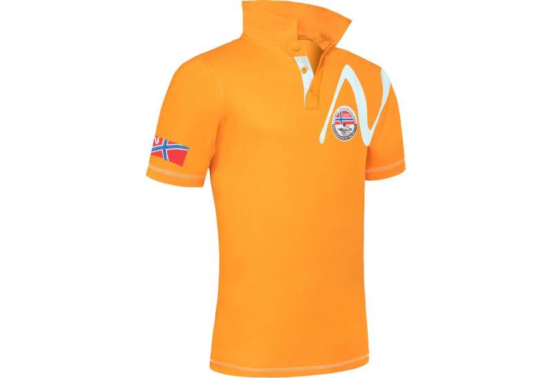 Nebulus Poloshirt TUPAI, P5281 - Herren, orange, XL von Nebulus