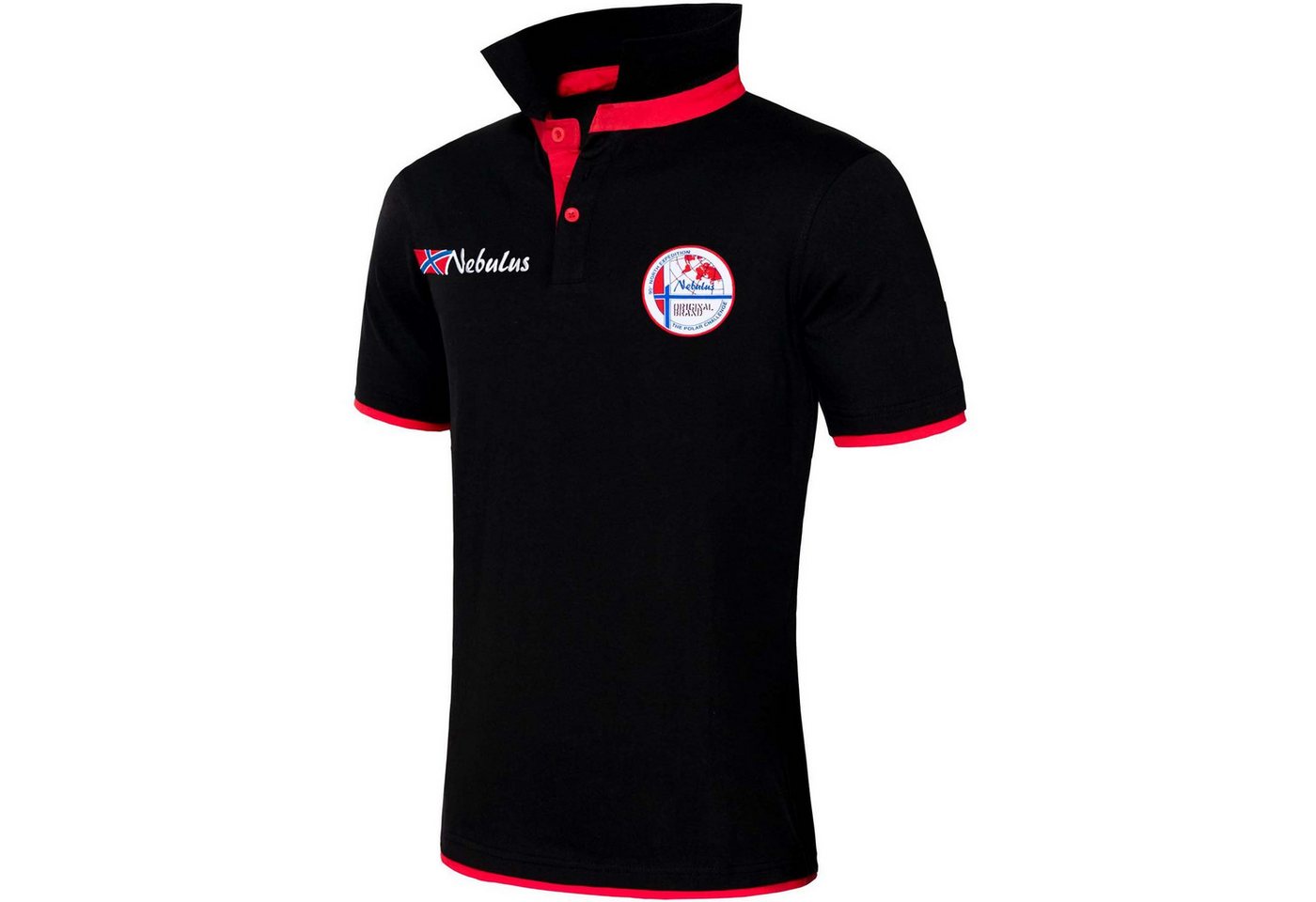 Nebulus Poloshirt VOIT, P4020 - Herren, schwarz, M von Nebulus