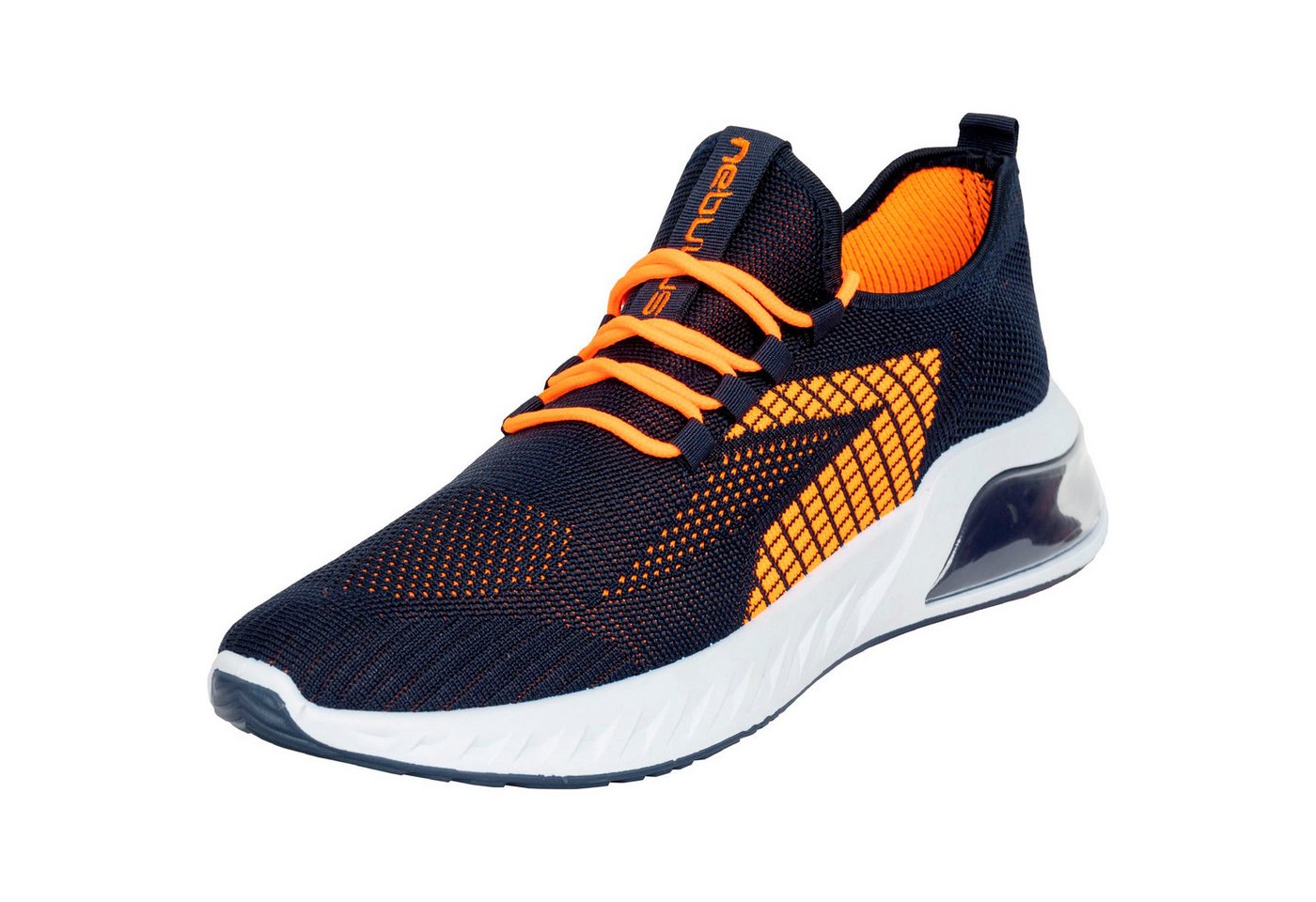 Nebulus ROYAL, P6043 - Herren, navy-orange, 43 Sneaker von Nebulus