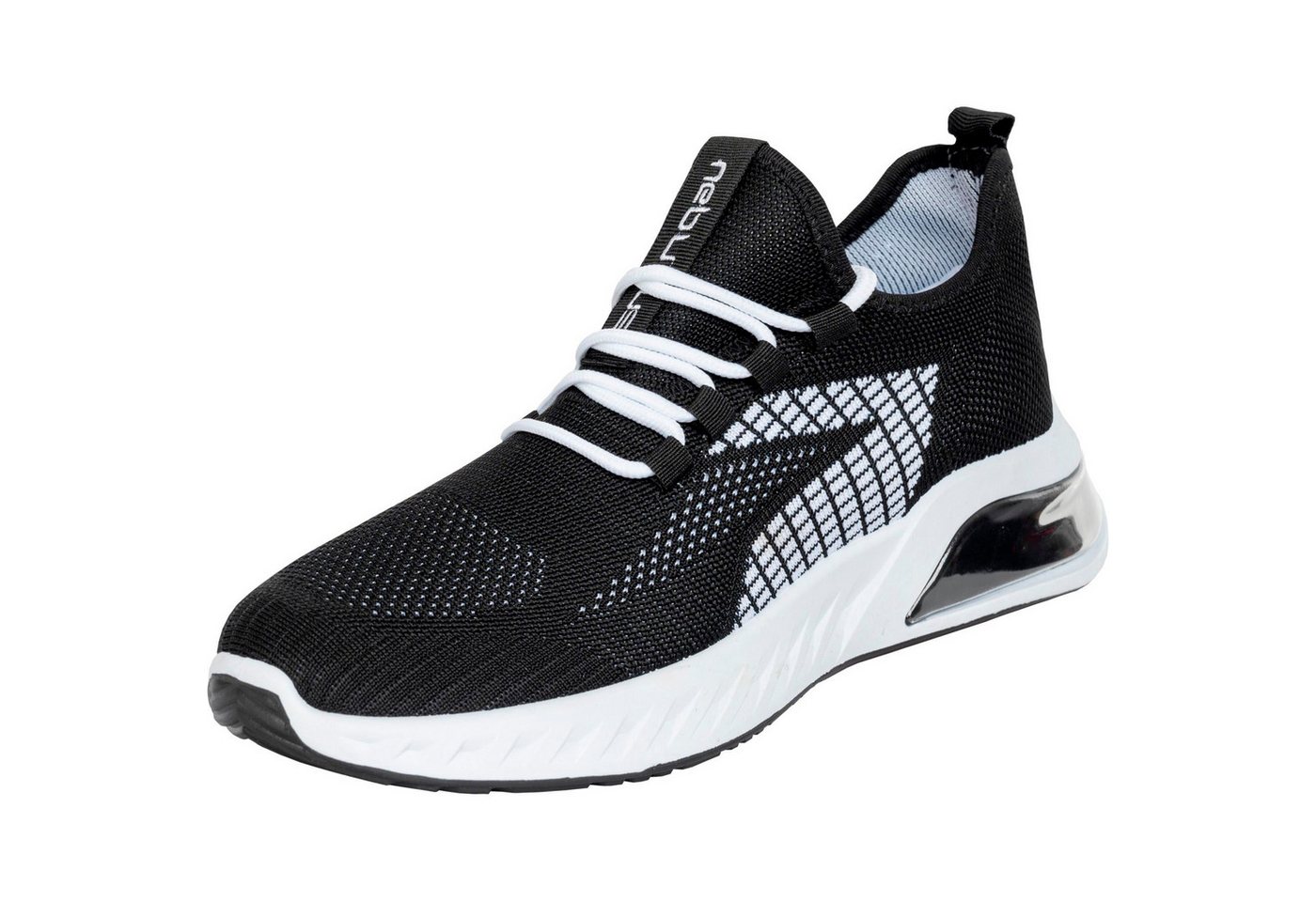 Nebulus ROYAL, P6057 - Damen, schwarz-weiß, 36 Sneaker von Nebulus