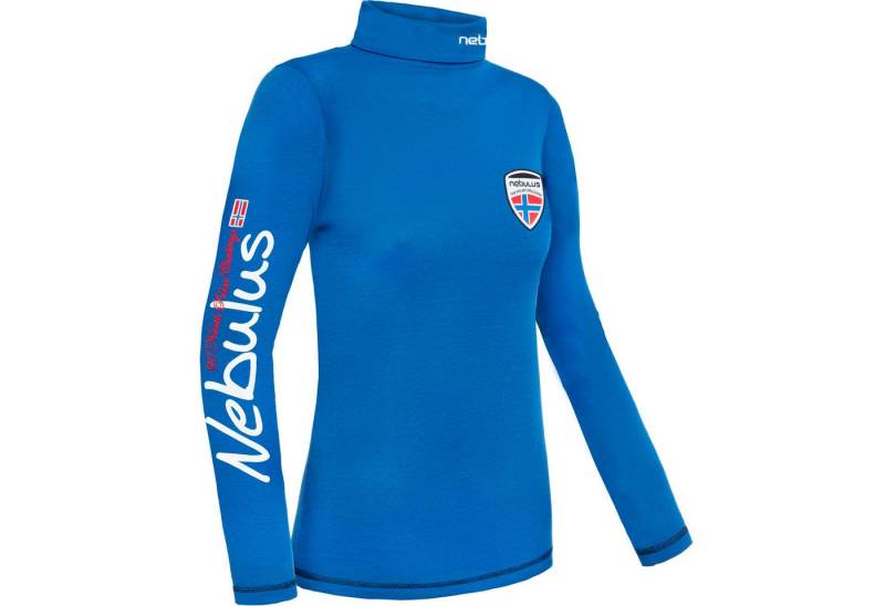 Nebulus Rollkragenpullover WARMER, P6013 - Damen, kobaltblau, M/38 von Nebulus