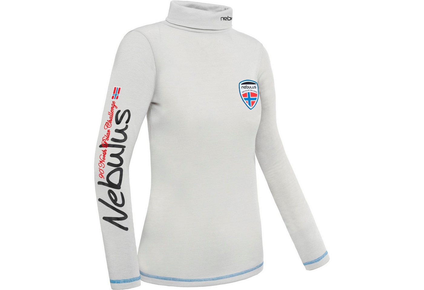 Nebulus Rollkragenpullover WARMER, P6016 - Damen, grau, XL/42 von Nebulus