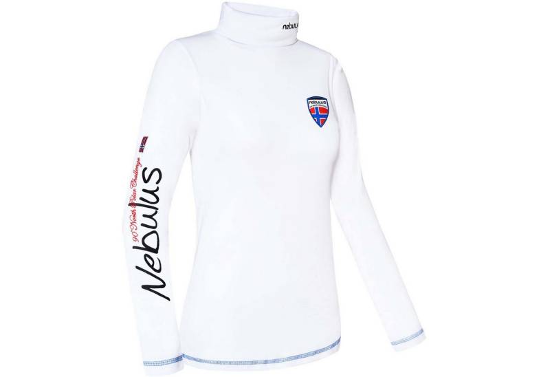 Nebulus Rollkragenpullover WARMER, Q1127 - Damen, weiß, M/38 von Nebulus