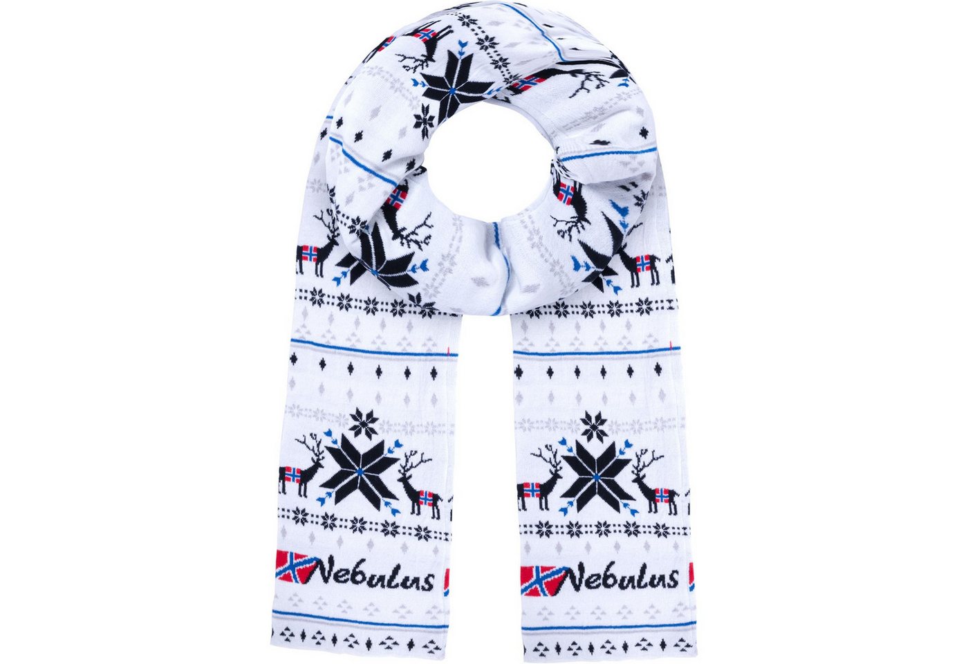 Nebulus Mütze & Schal FREDDY, P5984 - Unisex, weiß, onesize von Nebulus