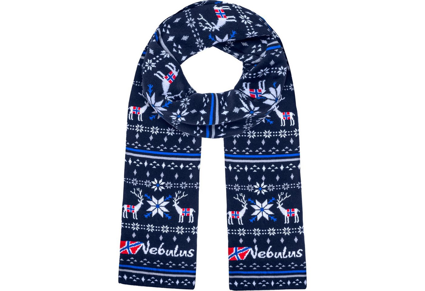 Nebulus Mütze & Schal FREDDY, P5986 - Unisex, navy, onesize von Nebulus