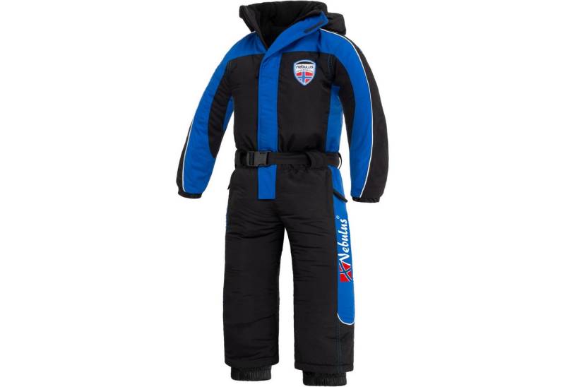 Nebulus Skianzug RELAX, P6238 - Kinder, schwarz-kobalt, 152 von Nebulus