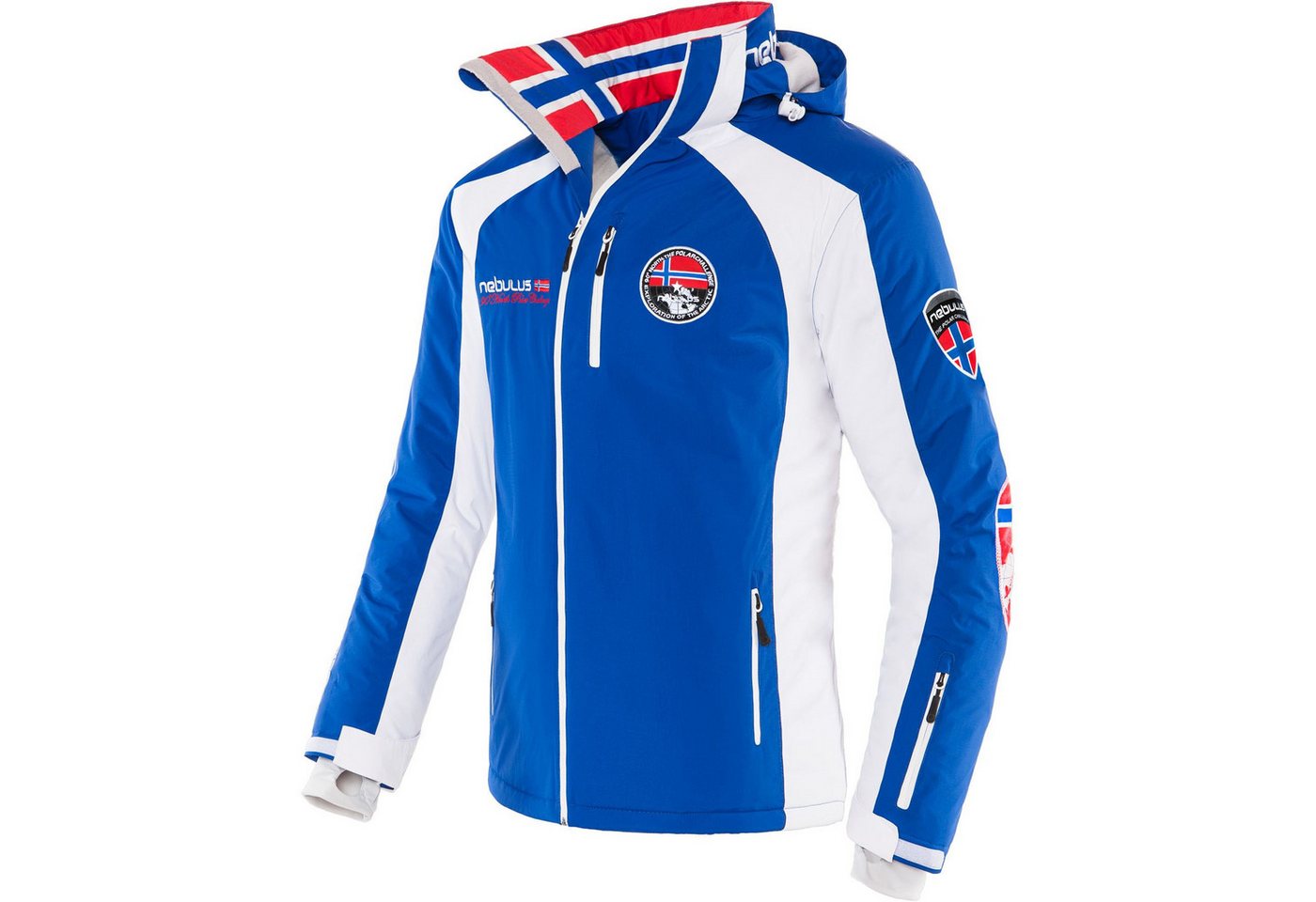 Nebulus Skijacke MAESTRO SKI, Q1155 / Herren, blau-weiß, XL von Nebulus
