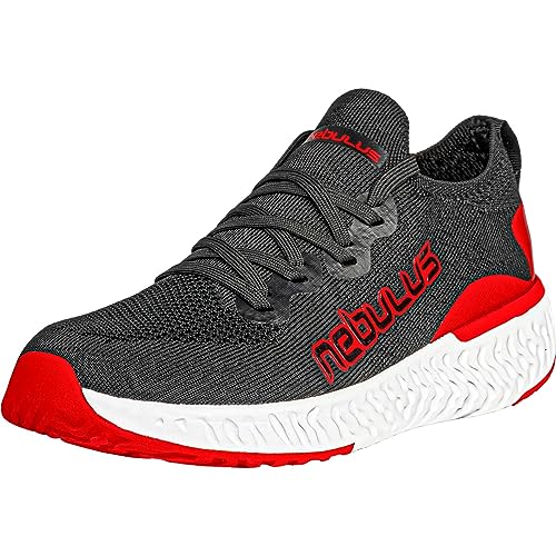 Nebulus Sneaker Unique Damen (Model: P5790 - Damen, schwarz-rot; Größe: 41) FBA von Nebulus