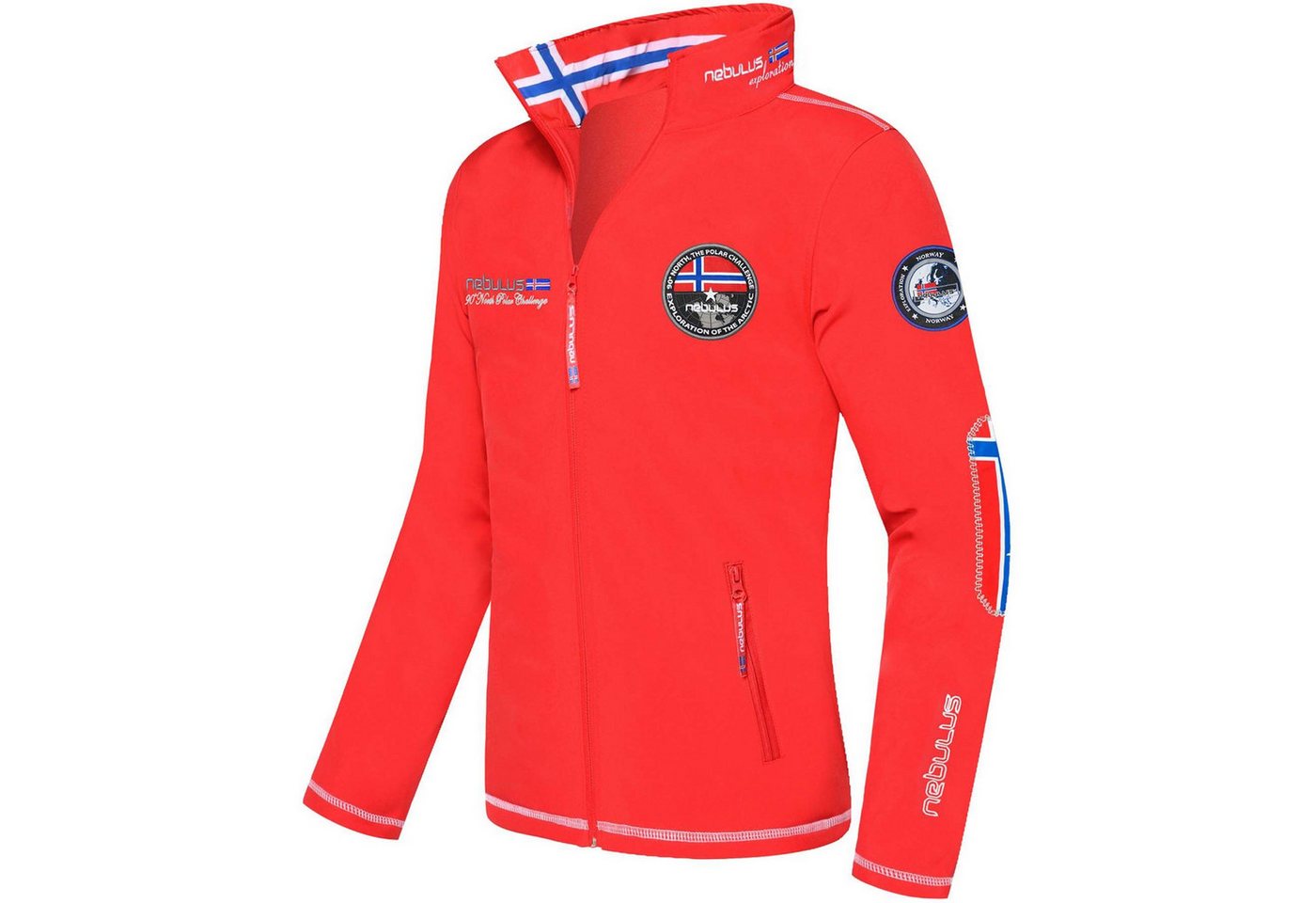 Nebulus Softshelljacke MAESTRO, Q802 - Herren, rot, XL von Nebulus