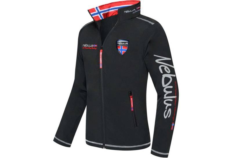 Nebulus Softshelljacke STYLER, Q842 - Herren, schwarz, XXL von Nebulus