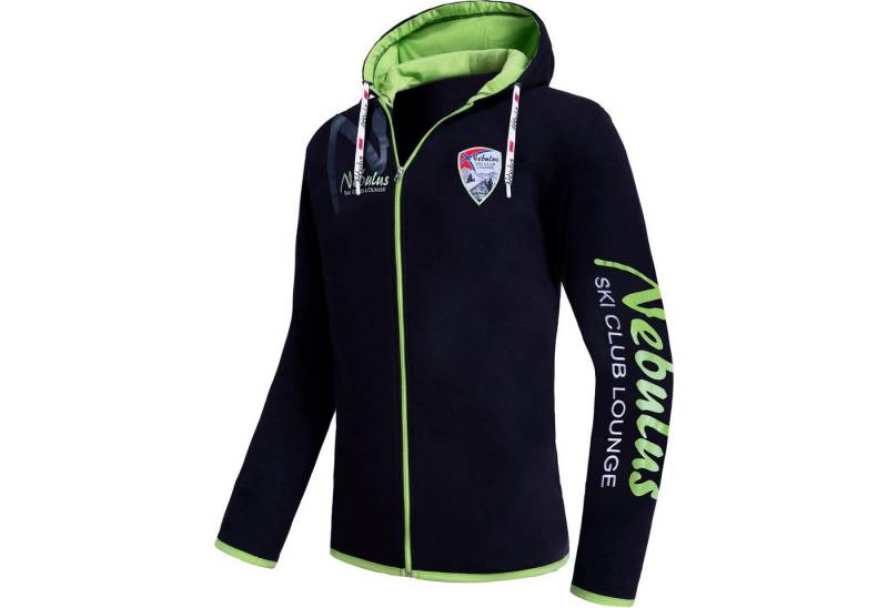 Nebulus Sweatjacke CLUBLOUNGE, P6380 - Herren, schwarz, L von Nebulus