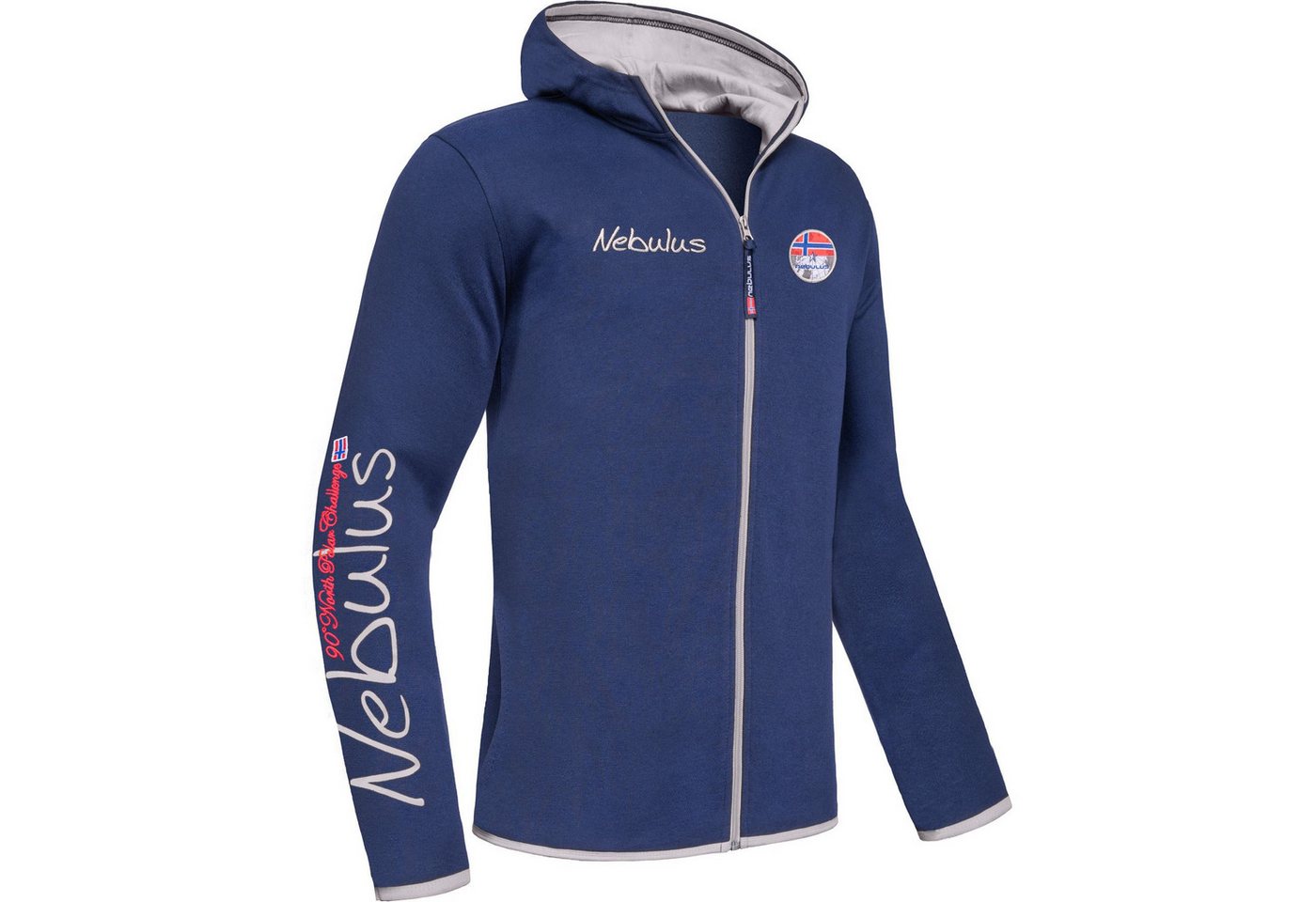 Nebulus Sweatjacke NORTIS, P6552 - Herren, navy-grau, M von Nebulus