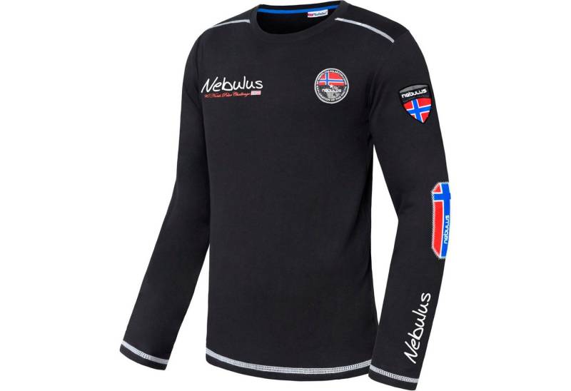 Nebulus Sweatshirt BOOGY, Q970 - Herren, schwarz, XXL von Nebulus