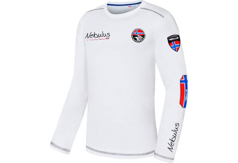 Nebulus Sweatshirt BOOGY, Q972 - Herren, weiß, XXL von Nebulus