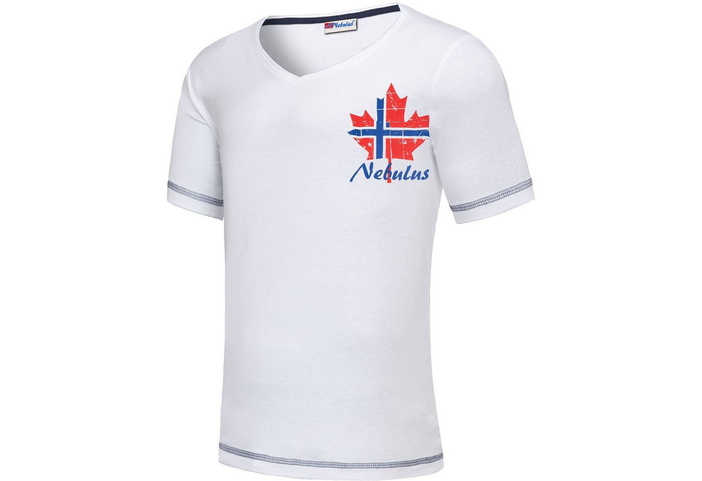 Nebulus T-Shirt CORVIN, P5323 - Herren, weiß, M von Nebulus