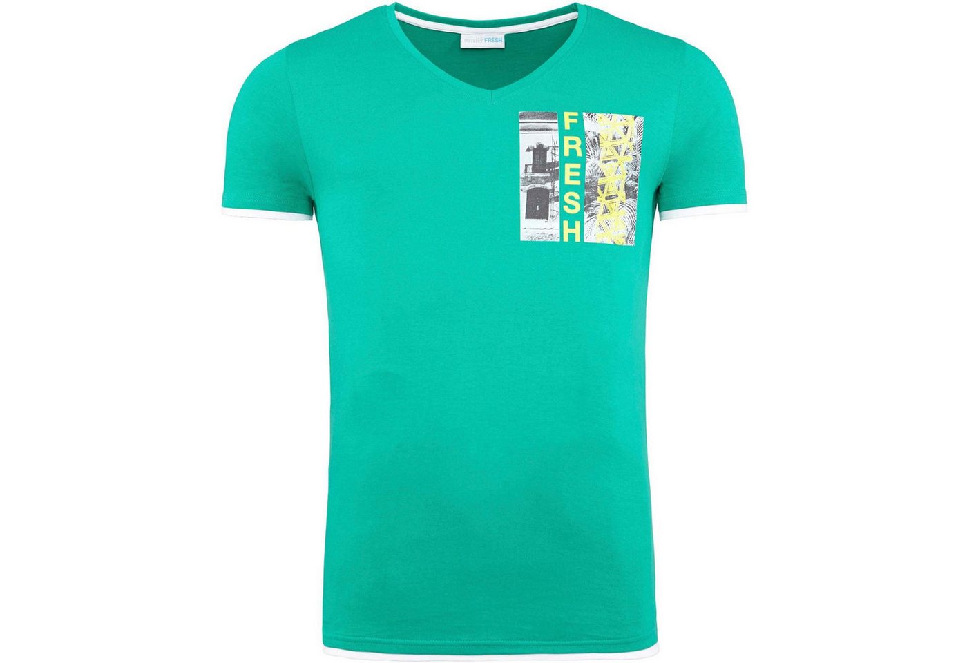 Nebulus T-Shirt FLORIDA, F075 - Herren, grün, S von Nebulus