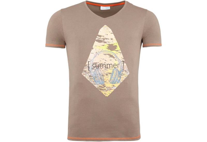 Nebulus T-Shirt FLORIS, F092 - Herren, hellbraun, S von Nebulus