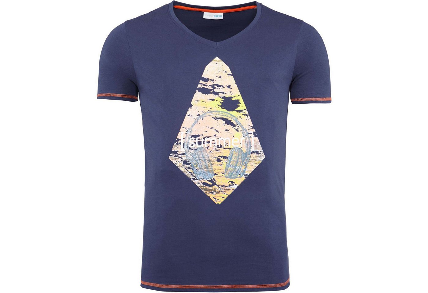 Nebulus T-Shirt FLORIS, F094 - Herren, navy, S von Nebulus