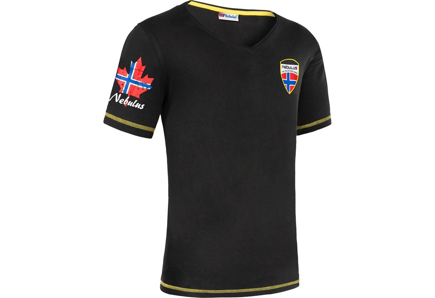 Nebulus T-Shirt JORIS, P5340 - Herren, schwarz, XXL von Nebulus