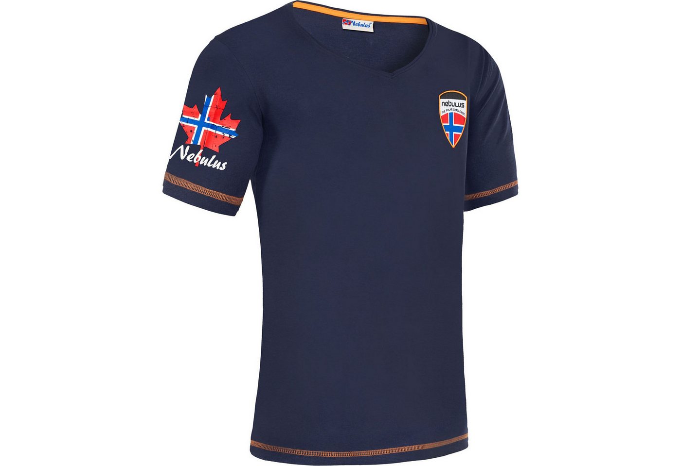 Nebulus T-Shirt JORIS, P5341 - Herren, navy, XL von Nebulus