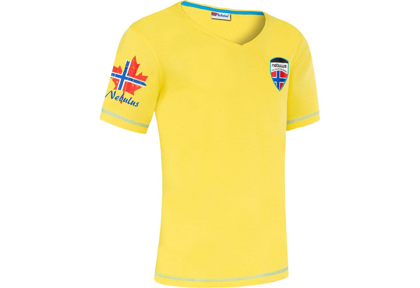 Nebulus T-Shirt JORIS, P5345 - Herren, gelb, XXL von Nebulus