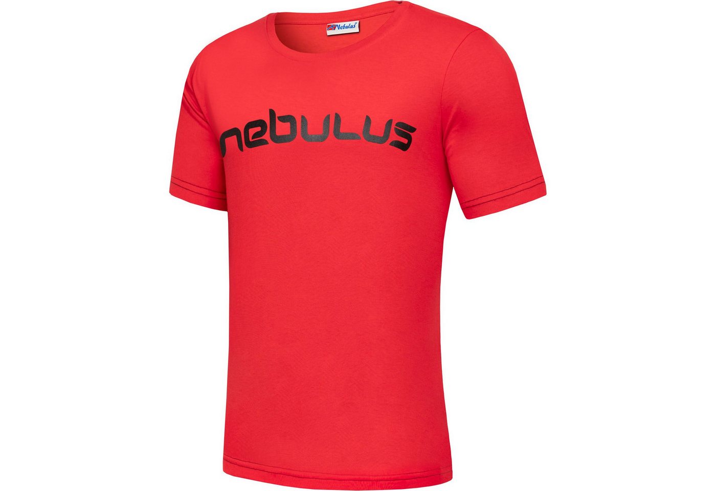 Nebulus T-Shirt LEOS, P5636 - Herren, rot-schwarz, XXL von Nebulus