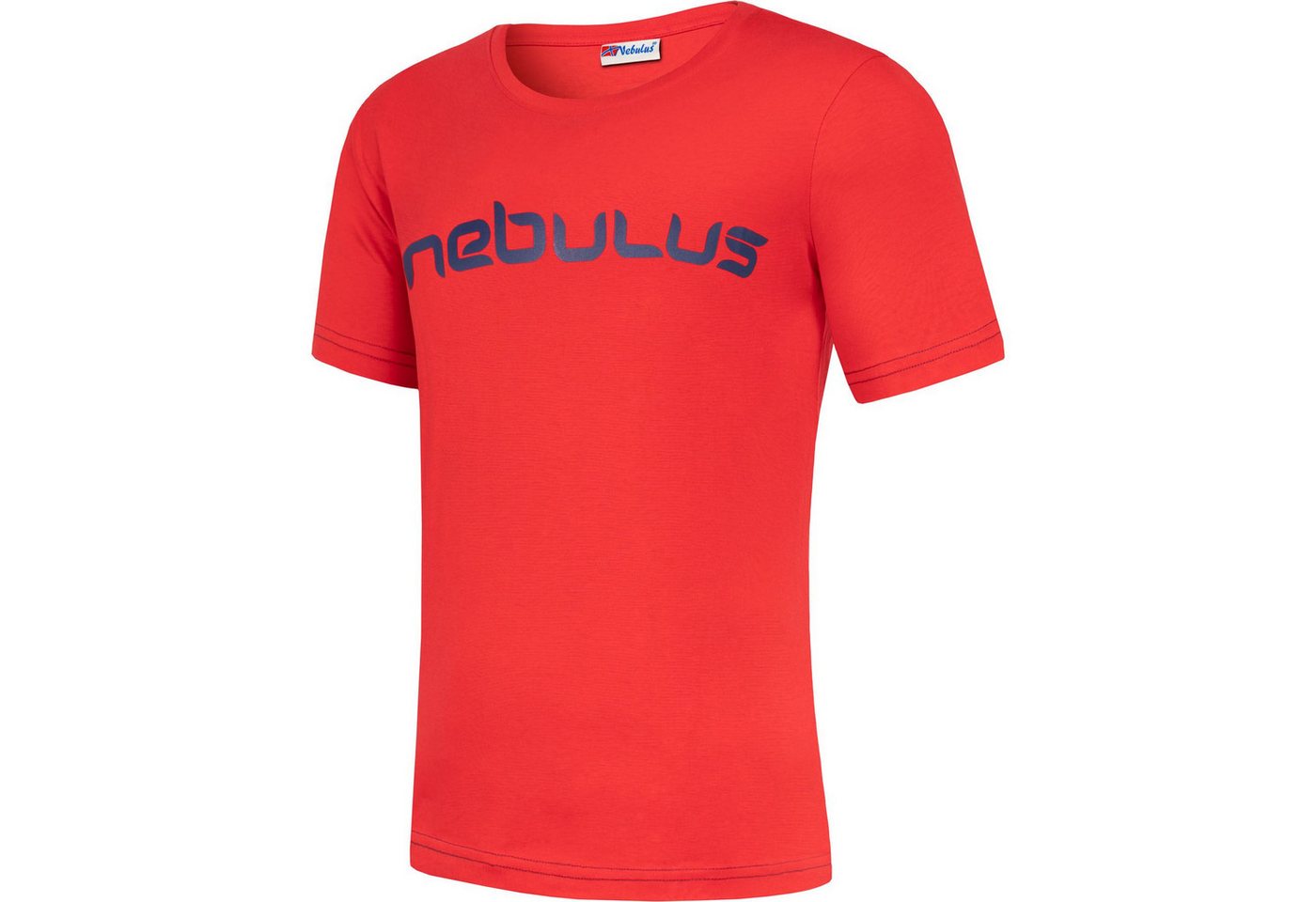 Nebulus T-Shirt LEOS, P5637 - Herren, rot-navy, M von Nebulus