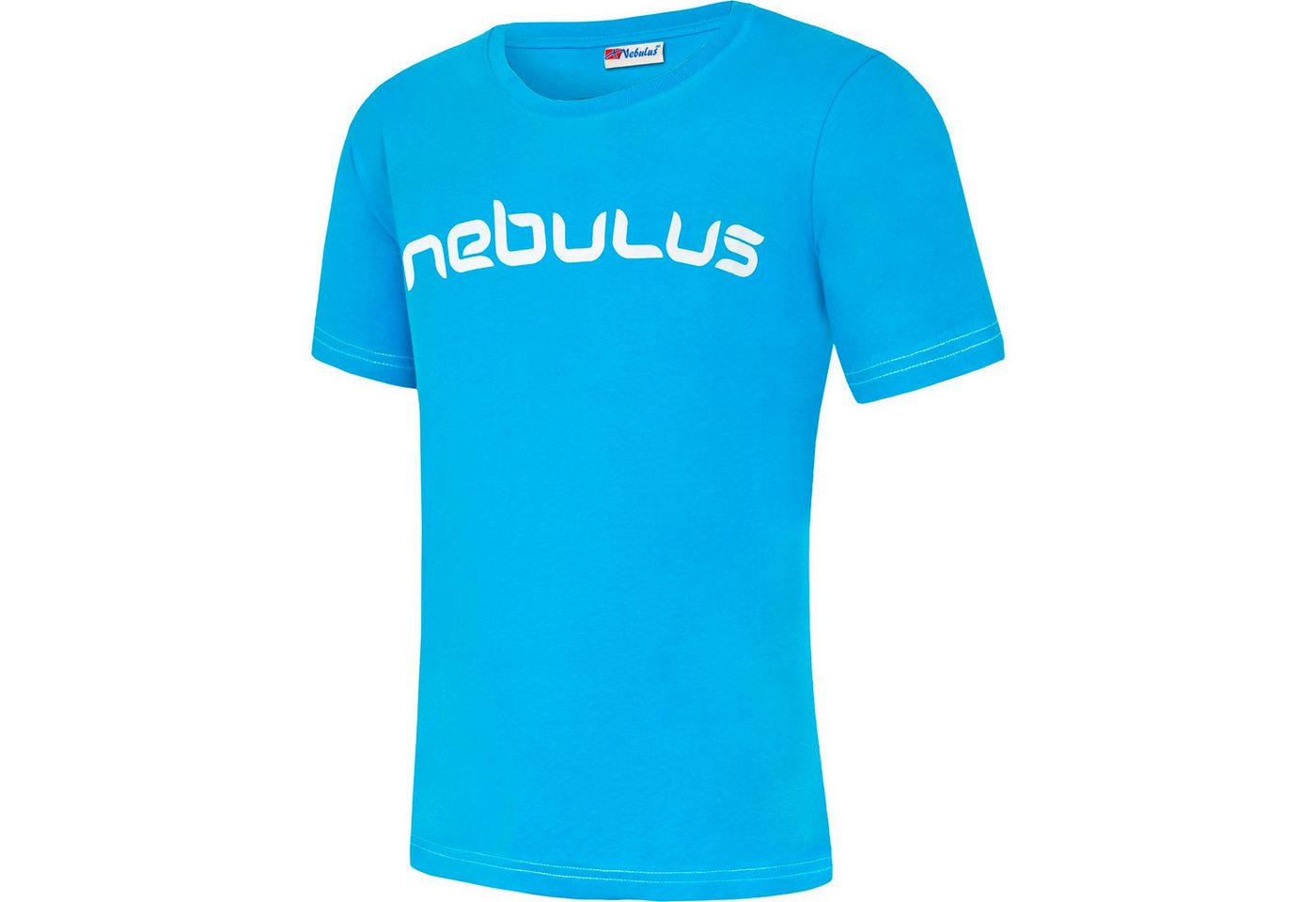 Nebulus T-Shirt LEOS, P6324 - Herren, hellblau-weiß, L von Nebulus