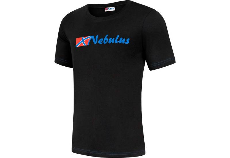 Nebulus T-Shirt REACT, P6330 - Herren, schwarz-kobalt, XXL von Nebulus