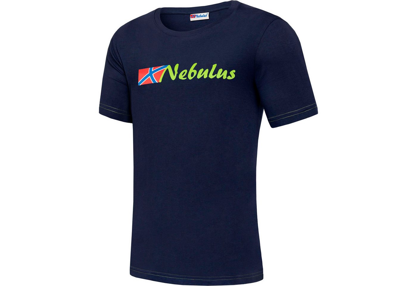 Nebulus T-Shirt REACT, P6332 - Herren, navy-lime, M von Nebulus