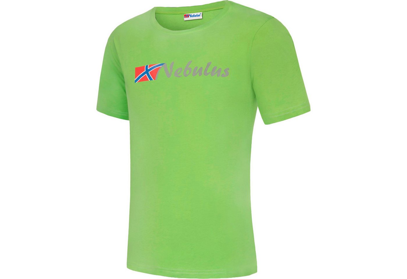Nebulus T-Shirt REACT, P6335 - Herren, lime-grau, S von Nebulus