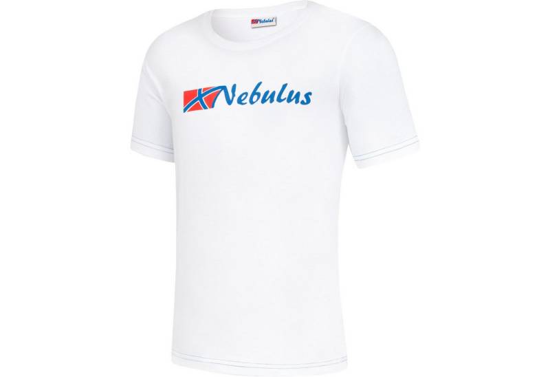 Nebulus T-Shirt REACT, P6336 - Herren, weiß-kobalt, XXL von Nebulus