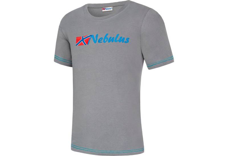 Nebulus T-Shirt REACT, P6341 - Herren, grau-hellblau, L von Nebulus