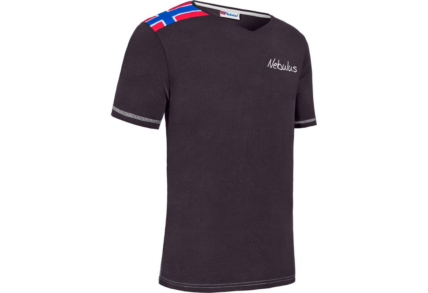 Nebulus T-Shirt READY, P6850 - Herren, schwarz-weiß, XL von Nebulus