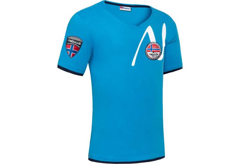Nebulus T-Shirt RUNE, P5362 - Herren, malibublau, M von Nebulus