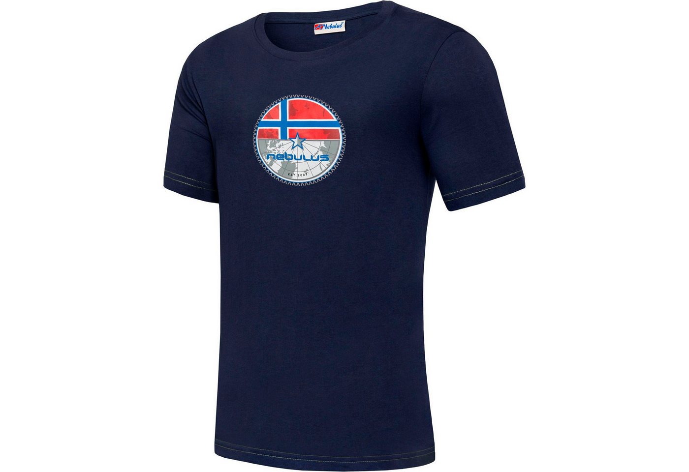 Nebulus T-Shirt TWOZERO, P6352 - Herren, navy, XXL von Nebulus