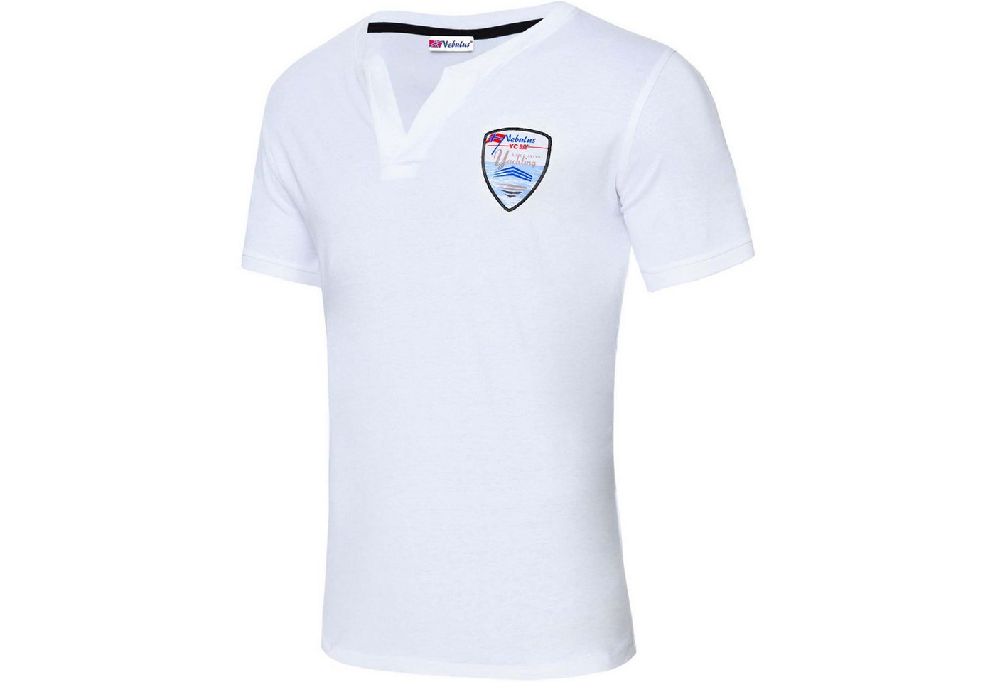 Nebulus T-Shirt VINCE, P1231 - Herren, weiß, L von Nebulus