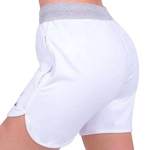 Nebulus Damen Short Linda, Kurze Hose, Sommerhose, weiß - M/38 von Nebulus